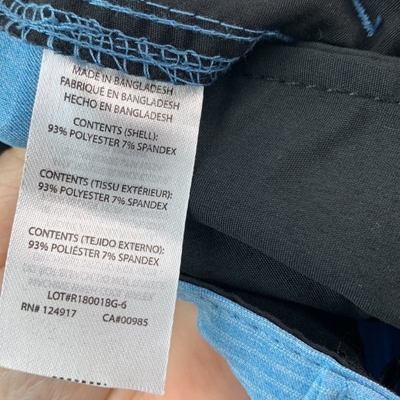 TRUNKS quick dry nylon, stretch 4 pocket walking / beach board shorts EUC - Picture 6 of 9